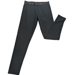 Athleisure Offline by Aerie High-Waist Leggings Workout Dark Green Casual Size L